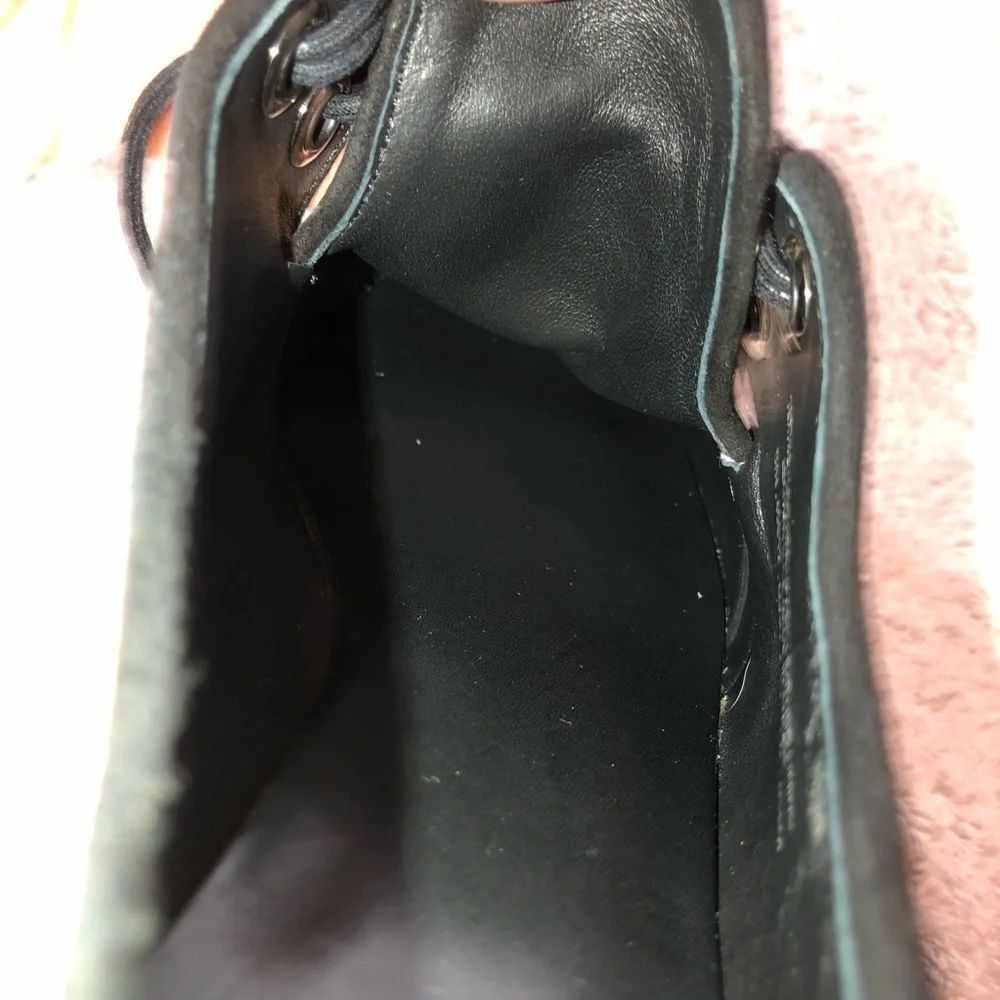 NWOT TORY BURCH Fawn Canvas Oxford Shoes Sz 6.5
